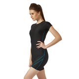 Align Women's PADDED SWIM SUIT (Half) (Sun Protected and Chlorine Tested)