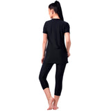 VELOZ printASTIC Thatched Clouds V-Base Top & Slacks