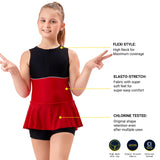 VELOZ POWER BLOCK I Sun Protected I Quick Drying I Anti Chafing SWIM DRESS