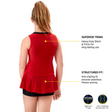 VELOZ POWER BLOCK I Sun Protected I Quick Drying I Anti Chafing SWIM DRESS