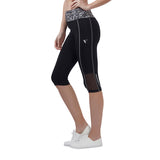 Energía (Built-In Pocket) Women 3/4TH LEGGING (Mid Rise Waistband with hydro-dry Tech)