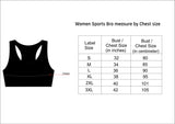 Glitz Women's PADDED SPORTS BRA (Quick Dry and Anti Chafing)