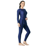 All Day Women's PADDED SWIM DRESS (Full) (Sun Protected and Chlorine Tested)