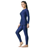 All Day Women's PADDED SWIM DRESS (Full) (Sun Protected and Chlorine Tested)