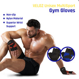 Veloz I Non-Slip Dots I Gym Gloves with Wrist Support