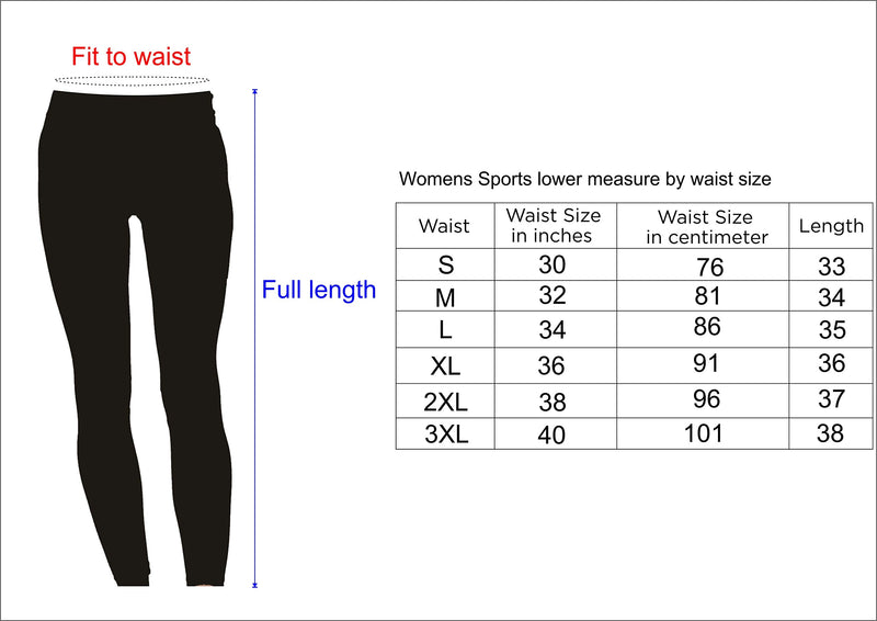 Energia Women LEGGING (Firm Waistband with hydro-dry Tech)