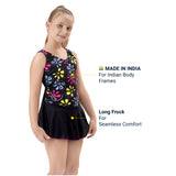 Retro Girls SWIM DRESS WITH SHORTS (Quick Dry and Anti Chafing)