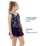 Retro Girls SWIM DRESS WITH SHORTS (Quick Dry and Anti Chafing)