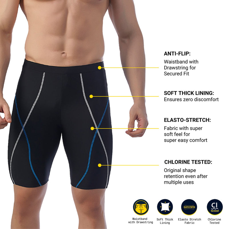 Elevate Men's JAMMER  (Sun Protected and Chlorine Tested)