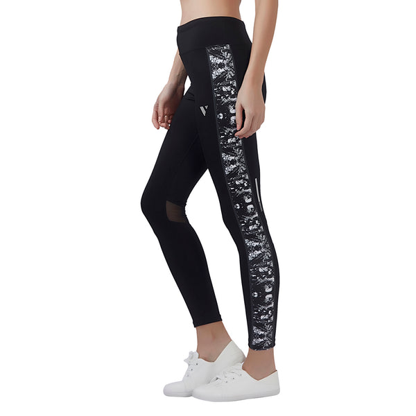 Energia Women LEGGING (High Rise Waistband with hydro-dry Tech