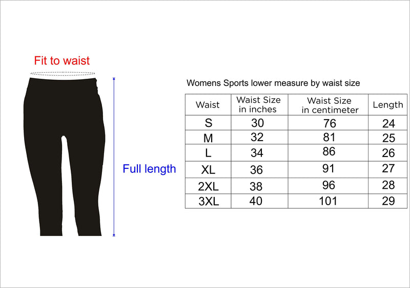 Energía (Dual Pocket) Women 3/4TH LEGGING (High Rise Waistband with hydro-dry Tech)